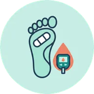 آیکن درمان زخم دیابتی